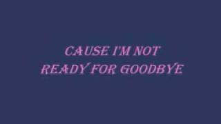 Miniatura de vídeo de "All 4 One - Not Ready For Goodbye (Lyrics)"