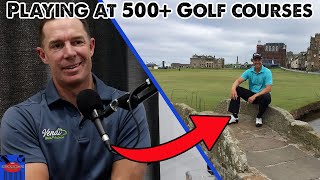 Steve Jones on playing Golf all over the world (500+ courses)