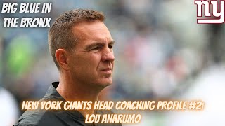 New York Giants Head Coaching Profile #2: Lou Anarumo