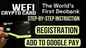 Google Pay and Crypto Card in 2 Minutes | WeFi Deobank
