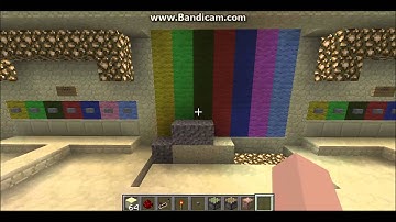 Minecraft Connect 4 Game with redstone