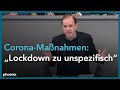 Bundestagsdebatte zur Corona-Politik am 05.11.20