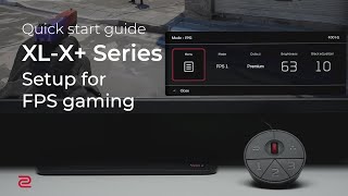 Benq Zowie Cài Đặt Màn Hình Zowie Xl-X Cho Esports Fps Thiết Lập Tối Ưu Cho Game Thủ