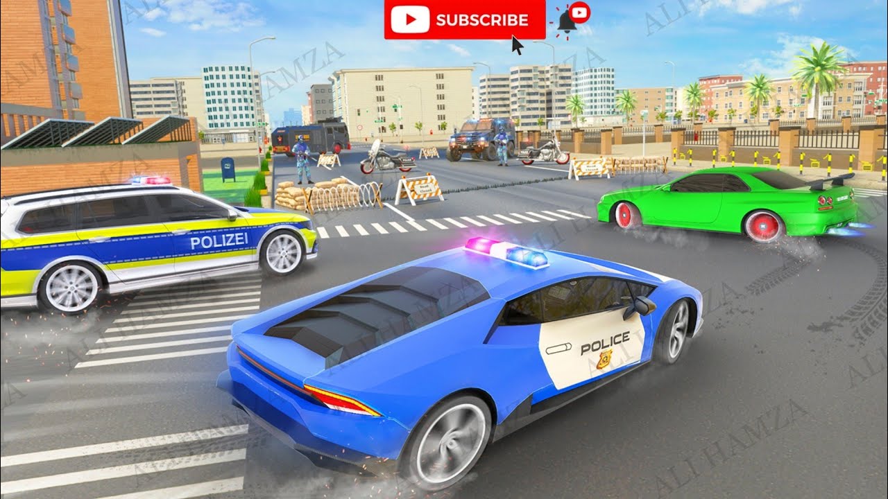 City Police Car Chase Simulator 2025 - Real Cop Cars Driving 3D ...