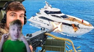 Защитишь Яхту, Оставишь Себе! | Реакция на MrBeast | МИСТЕР БИСТ реакция 2024 |