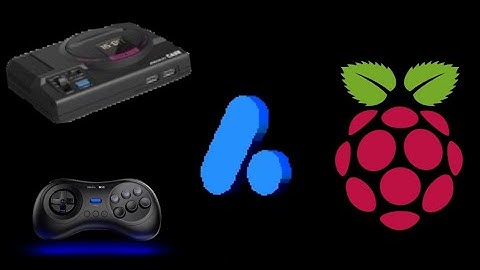 Mega SG Splash screen on Retropie