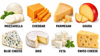 All Type Cheese Explaine in 6 minutes ....