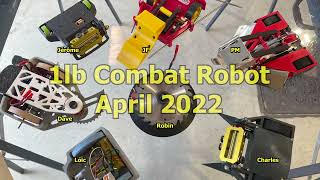 1lb Combat robot best Shots