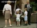 Princess Diana at hospital for Beatrice's birth