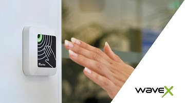 Touchless Access Control with REX-button WaveX