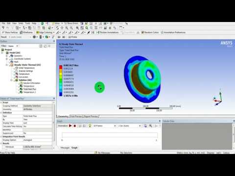 ANSYS Workbench - Steady State Thermal Analysis 1 - YouTube