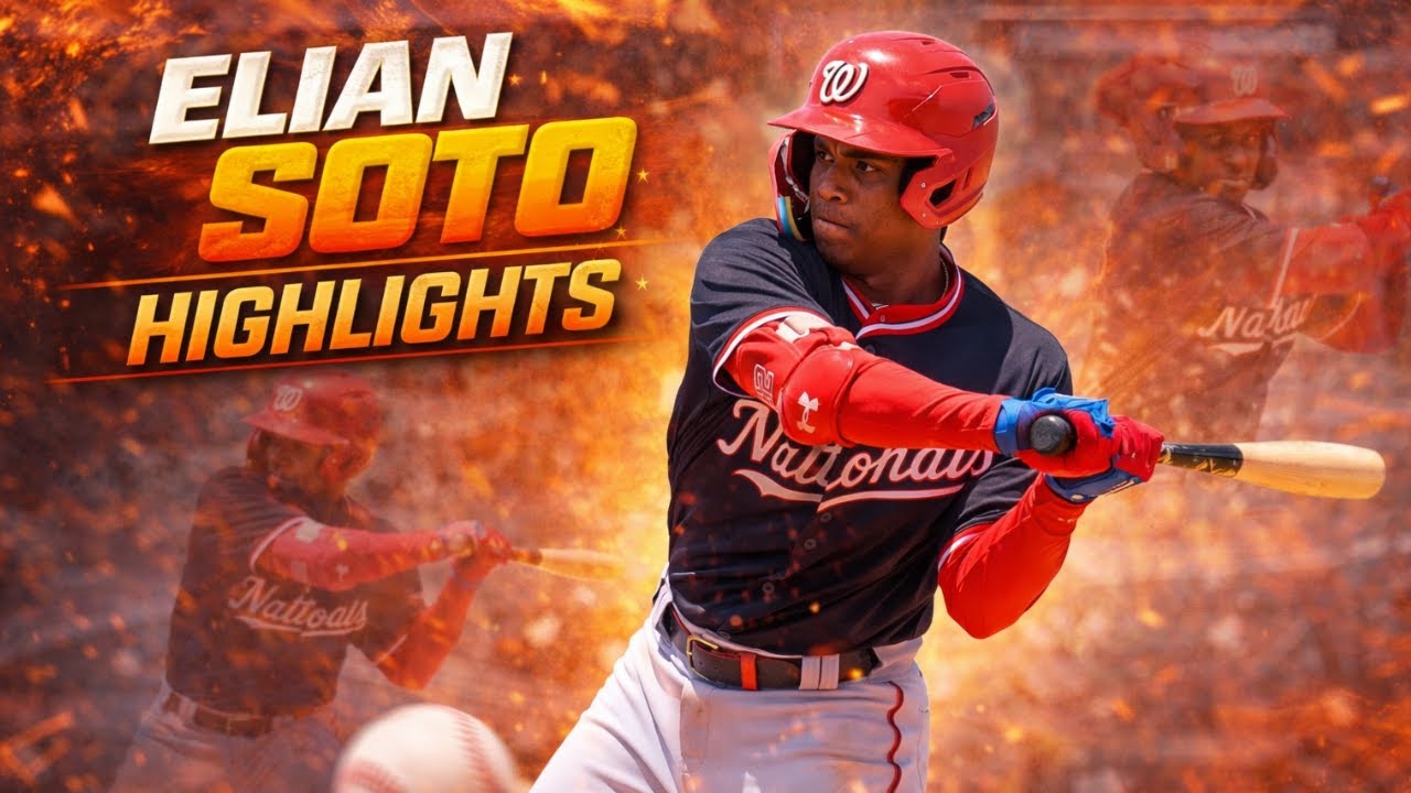 ELIAN SOTO El Hermano De JUAN SOTO l Highlights l Nationals