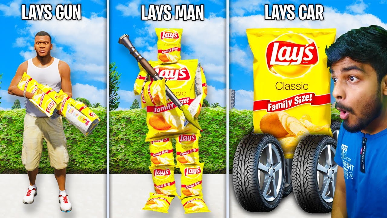 ⁣Everything Became LAYS CHIPS in GTA 5😂 | Aiyooo Vera Level Comedy🤣 | Gta 5 tamil | Gta Tamilan
