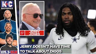 Cowboys owner Jerry Jones talks Overshown's return to practice, potential trades