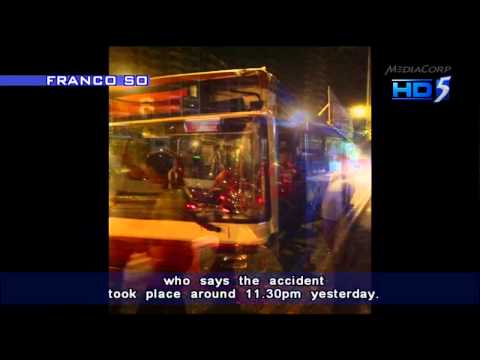 SBS bus accident at Tampines Ave 1 - 02Feb2013