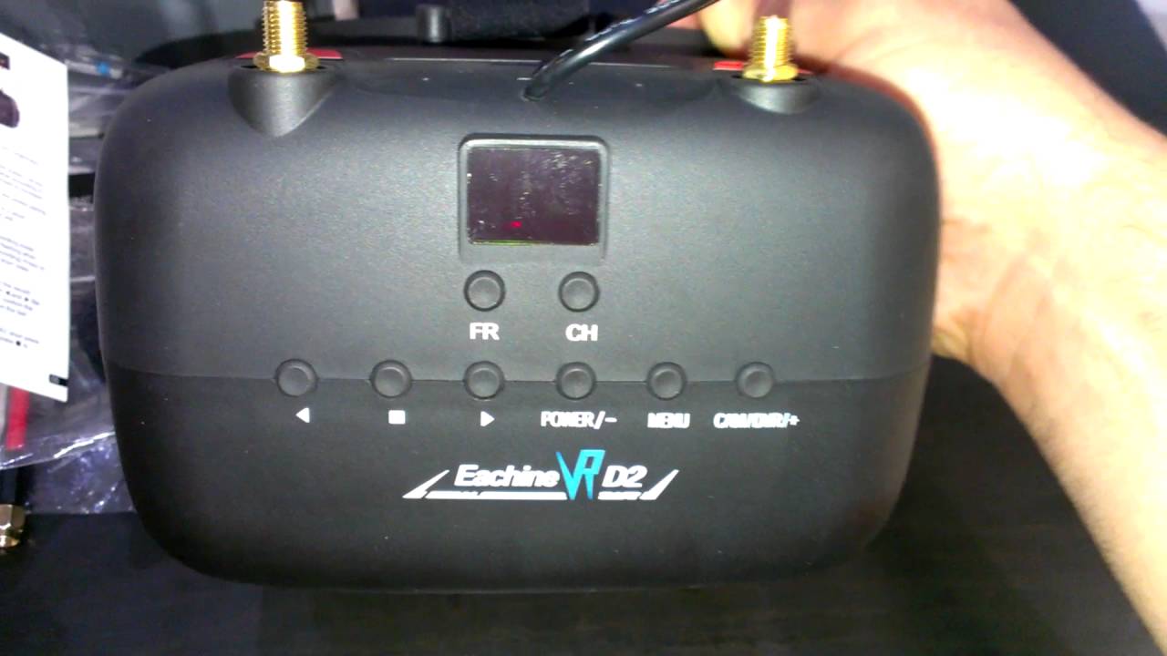 Eachine VR D2 Diversity FPV Goggles with DVR Lens Adjustable from banggood