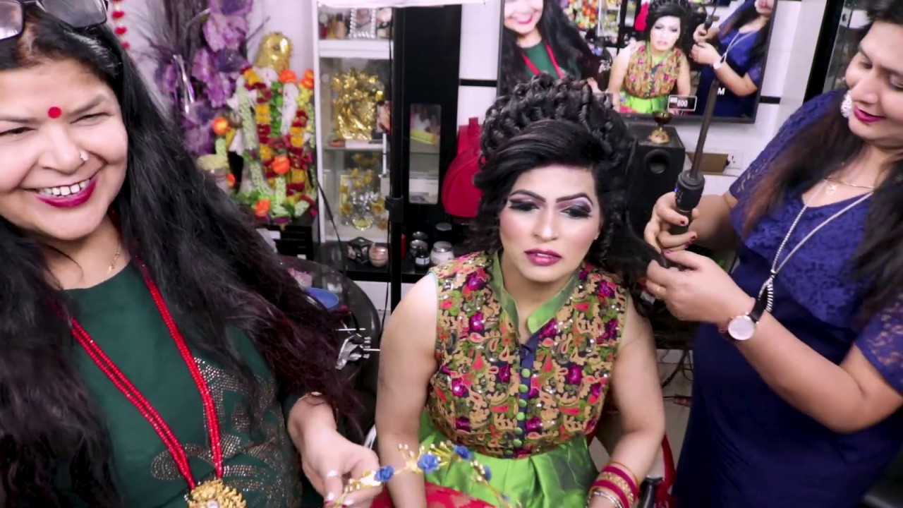 बीना बाल की लंबाई छोटी करे घुंघराले Hairstyle बनाएं | PRABHA SHARMA