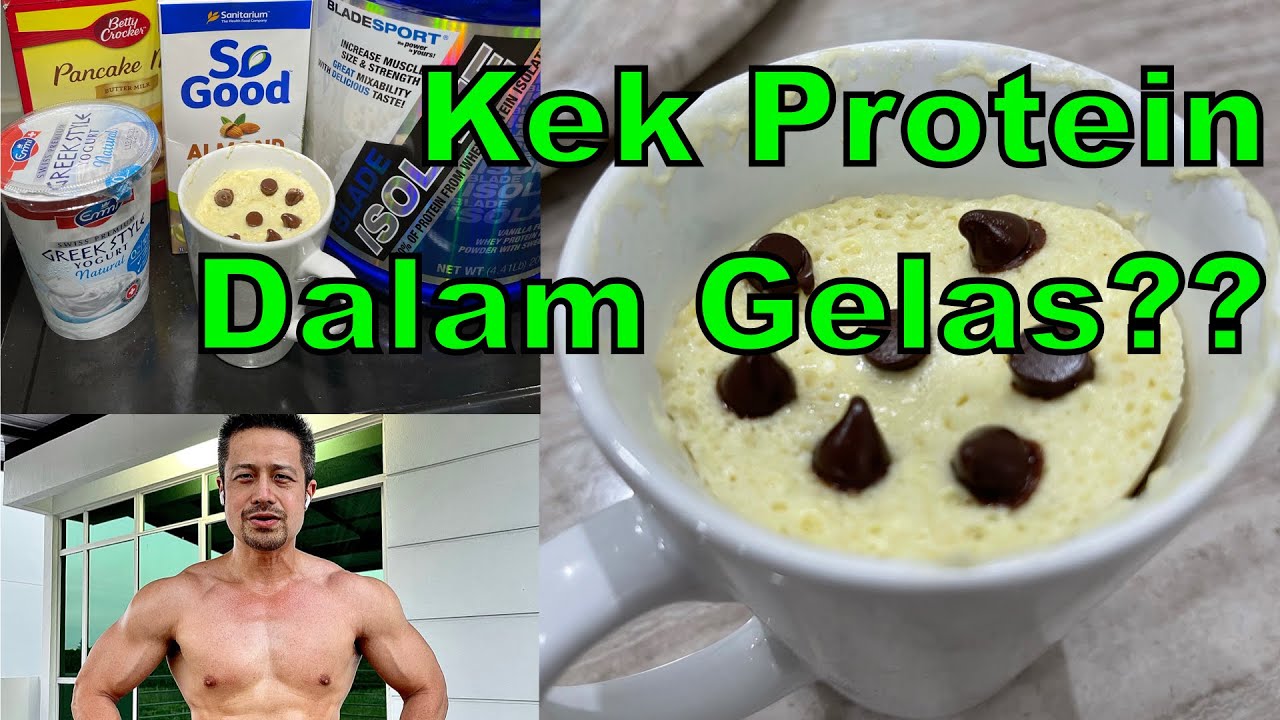 Resepi Kek Protein Dalam Gelas Remington James Recipe (Protein Mug
