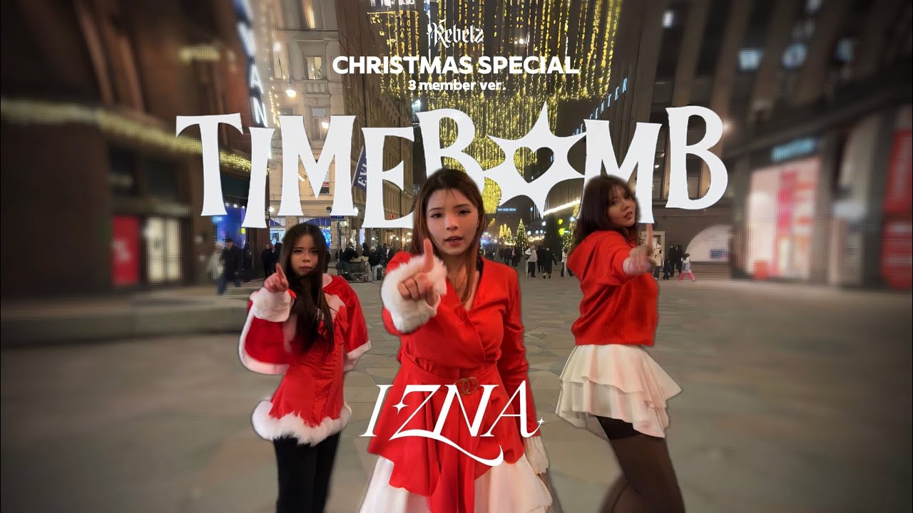 [K-POP IN PUBLIC] izna (이즈나) - ‘TIMEBOMB’ | 3 member ver. | Dance cover by REBELZ