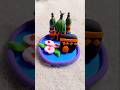 how to make kaba sharif with clay|| ক্লে দীয়ে কাবা শরীফ বানানো#diy#claycrafts #shorts