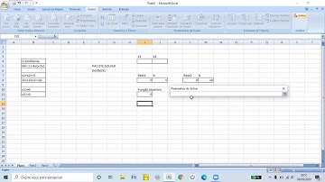 Pesquisa Operacional - Aula 4 - Pacote Solver do Excel para problemas de programação linear
