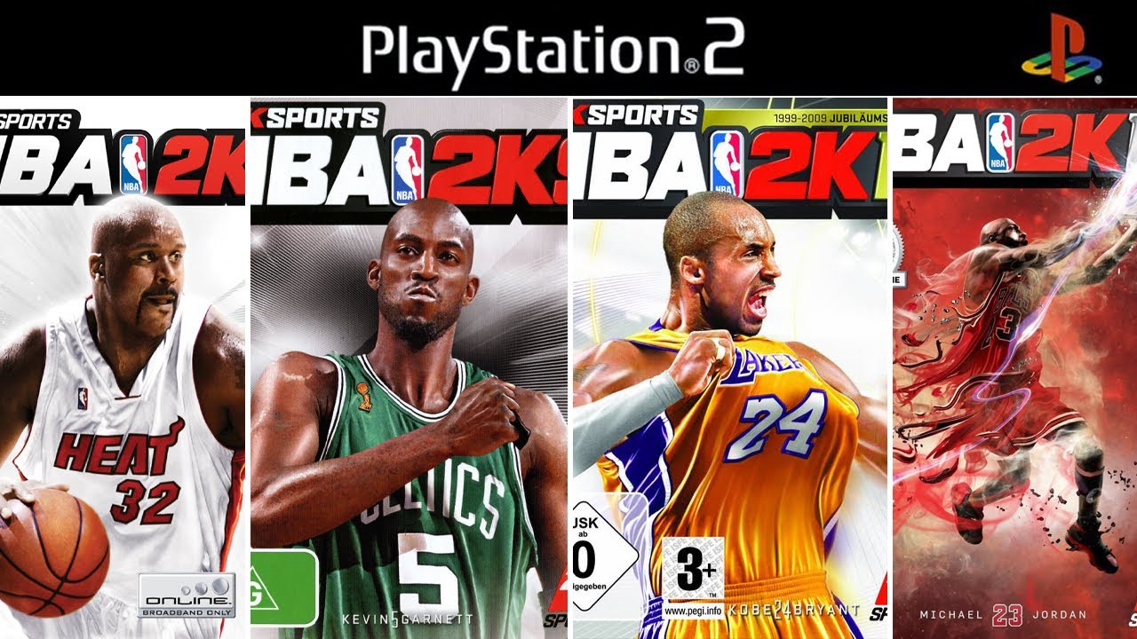 NBA 2K Games for PS2