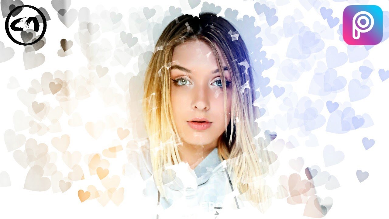 Picsart Editing Love Shape Dispersion Effect YouTube