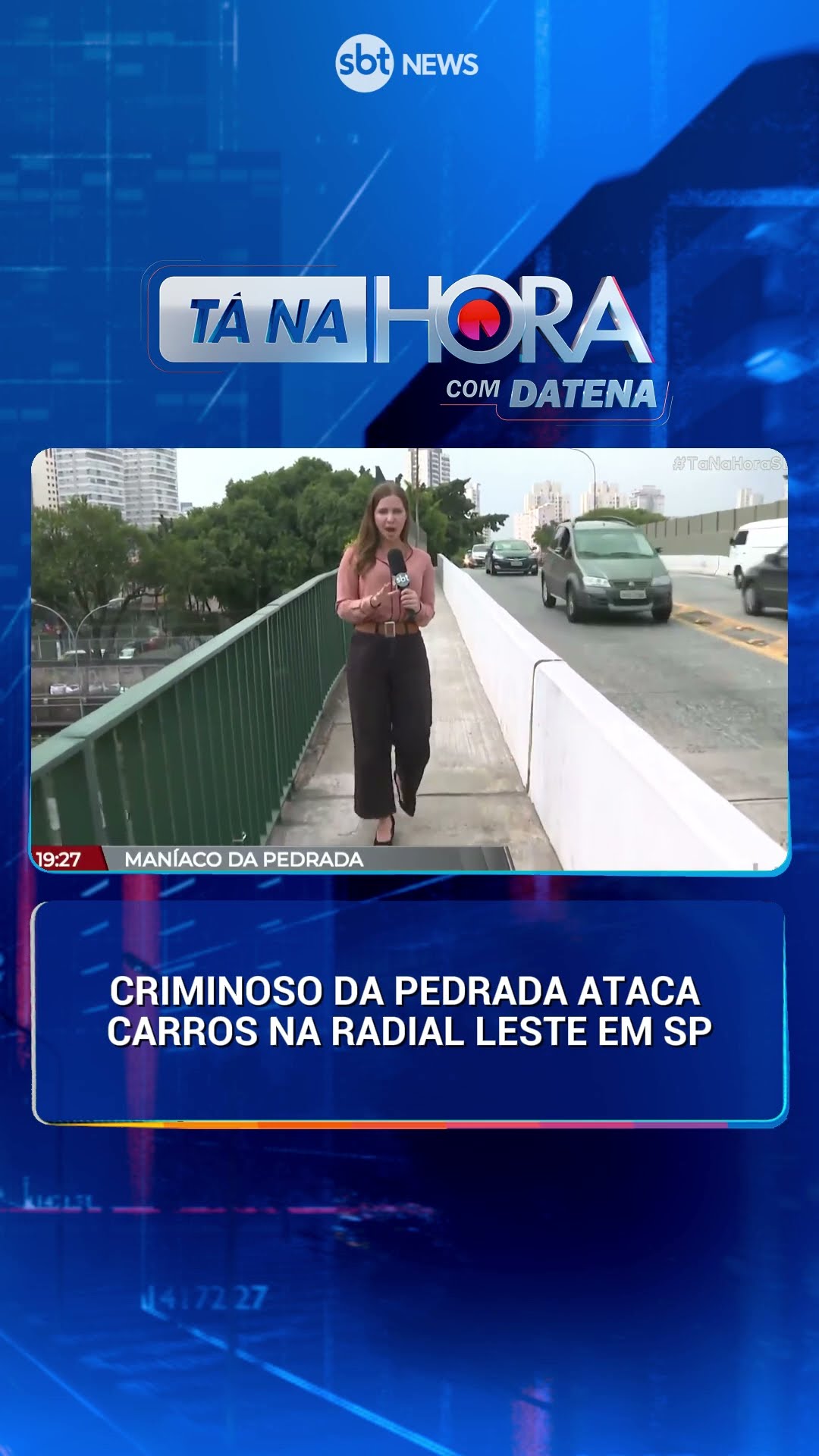 Maníaco da pedrada: criminoso age livremente no centro de São Paulo | Tá na Hora (13/12/24)