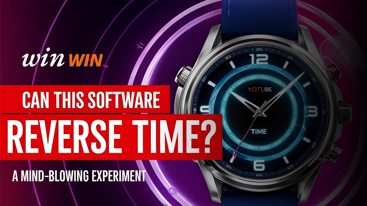 Machine Reverse Time Can This Software Reverse Time? A Mind Blowing Experiment | WinWin TV ...