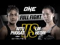 Ritu Phogat vs. Lin Heqin | ONE Championship Full Fight