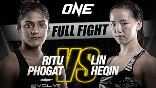 Ritu Phogat vs. Lin Heqin | ONE Championship Full Fight