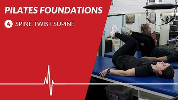 Pilates Foundations Exercises Series - Spine Twist Supine