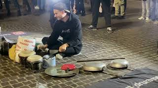 Amazing Drummer - Damat Drummer In Ferrara City Centre