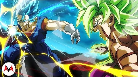 Xeno Vegito ssj4 kaioken VS Broly ssj5