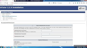 How to install ATutor LMS on windows Operating system using Wamp