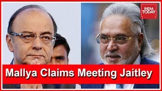 Vijay Mallya Says He Met Arun Jaitley Before Leaving India