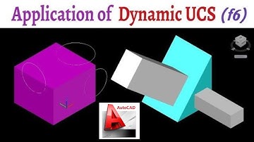 Dynamic UCS in AutoCAD | CAD CAREER