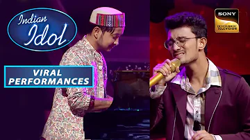 सुनिए Pawandeep और Rishi का Rendition Of "Shayad" | Indian Idol Season13 | Viral Performances