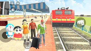 went to village today By train 🚂 💥 Indian theft auto simulator 🤩🎉 screenshot 3