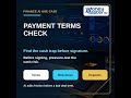 AI should help finance teams catch bad payment terms before a contract is signed. Pressure-test the