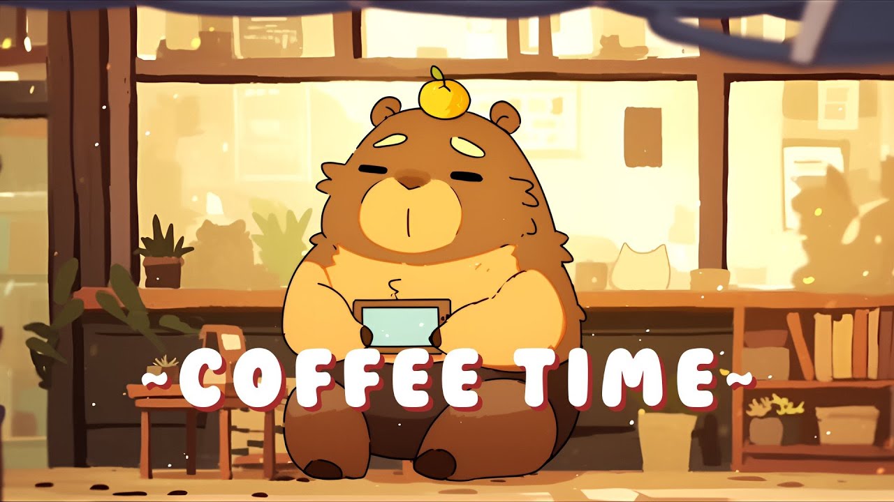 Capybara Lofi Zone | Cozy Beats for Relaxation 🦫 📝