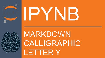 Jupyter Notebook | Markdown | LaTeX | How to Add A Calligraphic Letter Y Using LaTeX Code