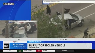 2 suspects in custody 3 on the loose following Wilmington pursuit