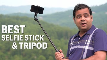 Ultimate Selfie Stick Tripod with Bluetooth Remote! Travel + Vlogging Made Easy!