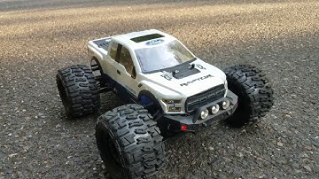 Team Redcat MT10E with Body, Tire, and Motor Upgrades - Running Video