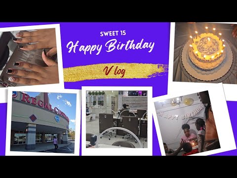 15th Birthday Celebration Vlog Fun Family Day Surprises Memories Birthday Vlog Momlife