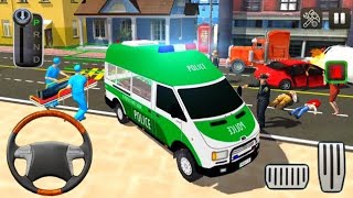 Police Ambulance Rescue Game 911 - Emergency Rescue Game - Android ios Gameplay screenshot 5