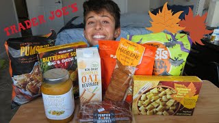 TRADER JOE'S FALL FOODS REVIEW!!!!!