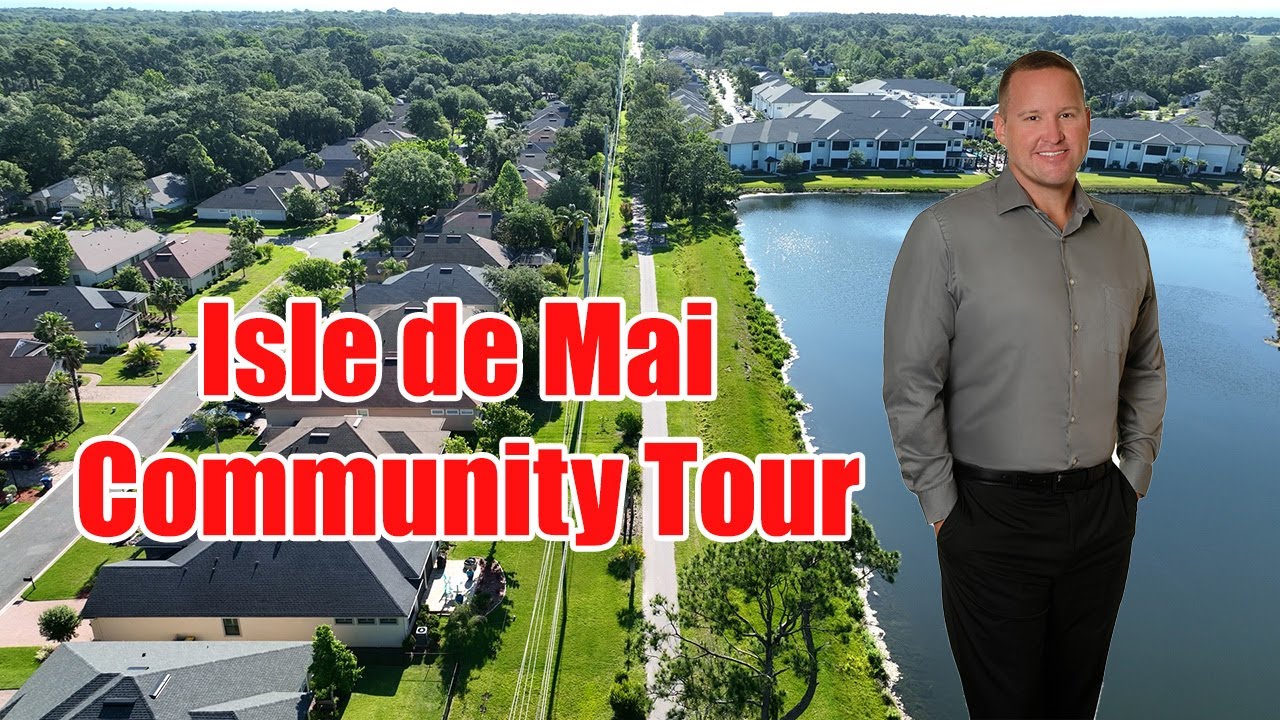 Isle de Mai Luxury Amelia Island Community Tour. Close to the beach