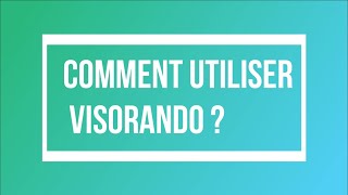 COMMENT UTILISER VISORANDO ? TRACEZ, EVALUEZ VOS SORTIES ! screenshot 1